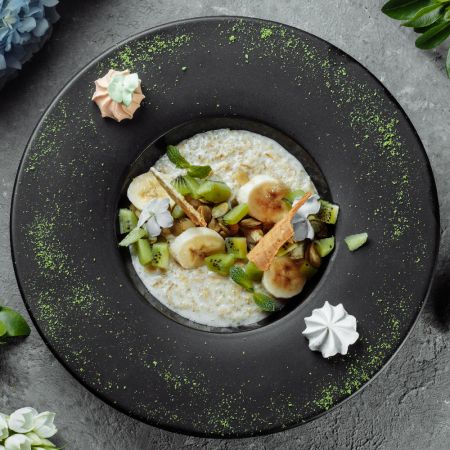 Овсянка с киноа и фруктами Овсянка с киноа и фруктами