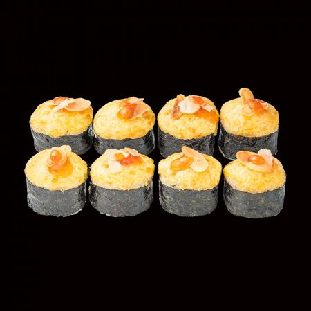 Запеченный ролл с копченой курицей (245г) Запеченный ролл с копченой курицей (245г)