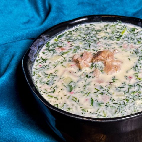 Суп окрошка з куркою (400г)