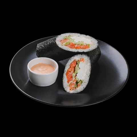 Суші- шаурма з лососем (400/30г)